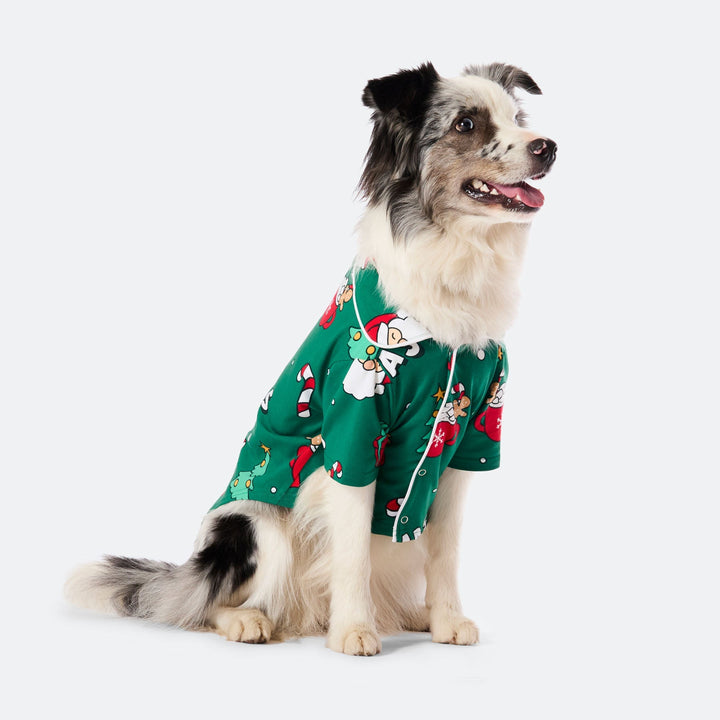 Koiran Vihreä Xmas Joulupyjama