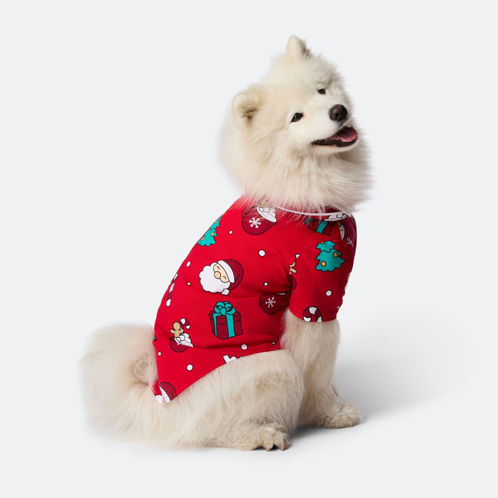 Koiran Punainen Xmas Joulupyjama