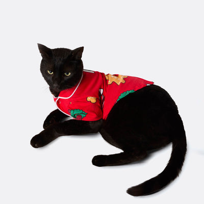 Kissojen Punainen Hohoho Joulupyjama