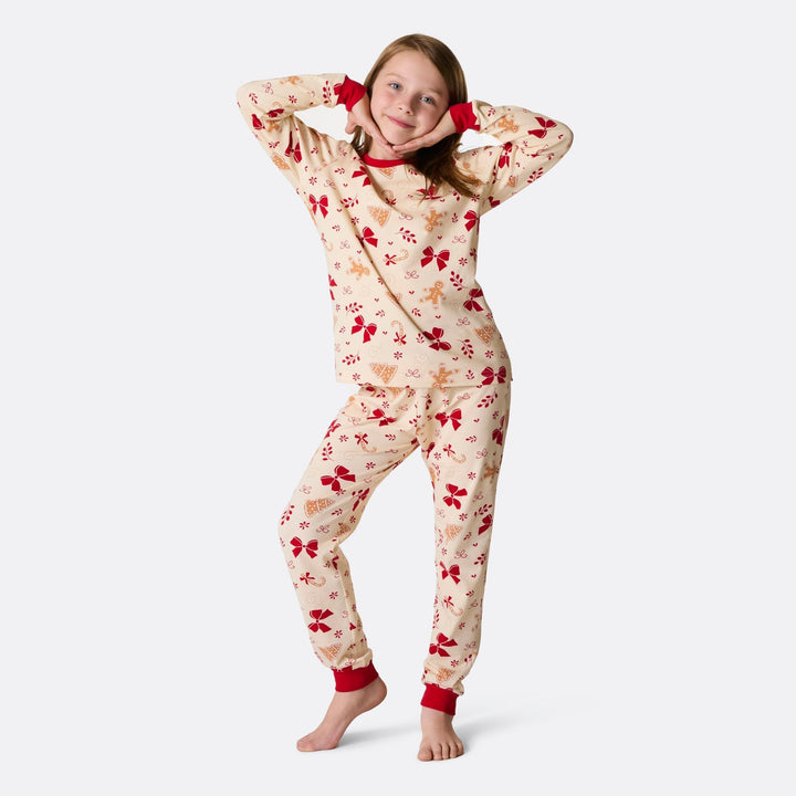 Piparkakku Joulupyjamat Perhe