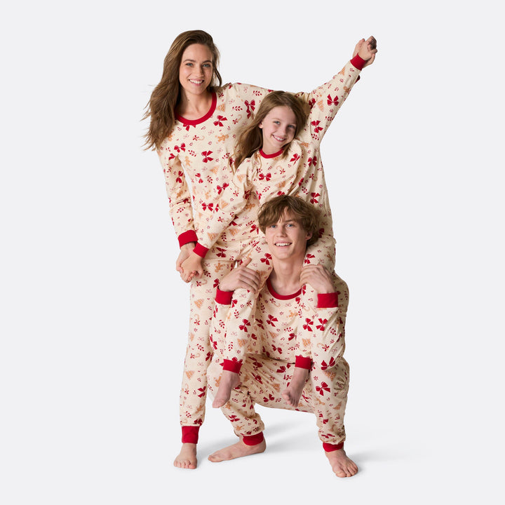 Naisten piparkakku joulupyjama