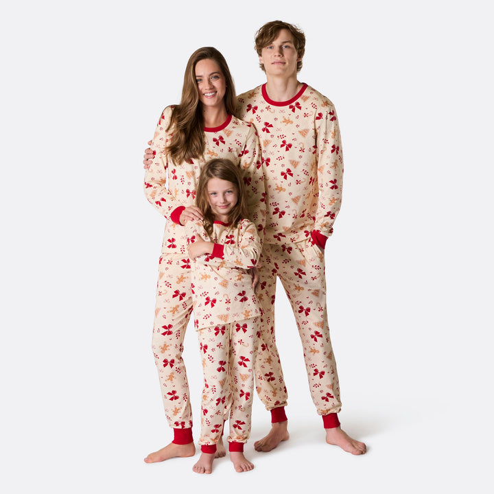 Piparkakku Joulupyjamat Perhe
