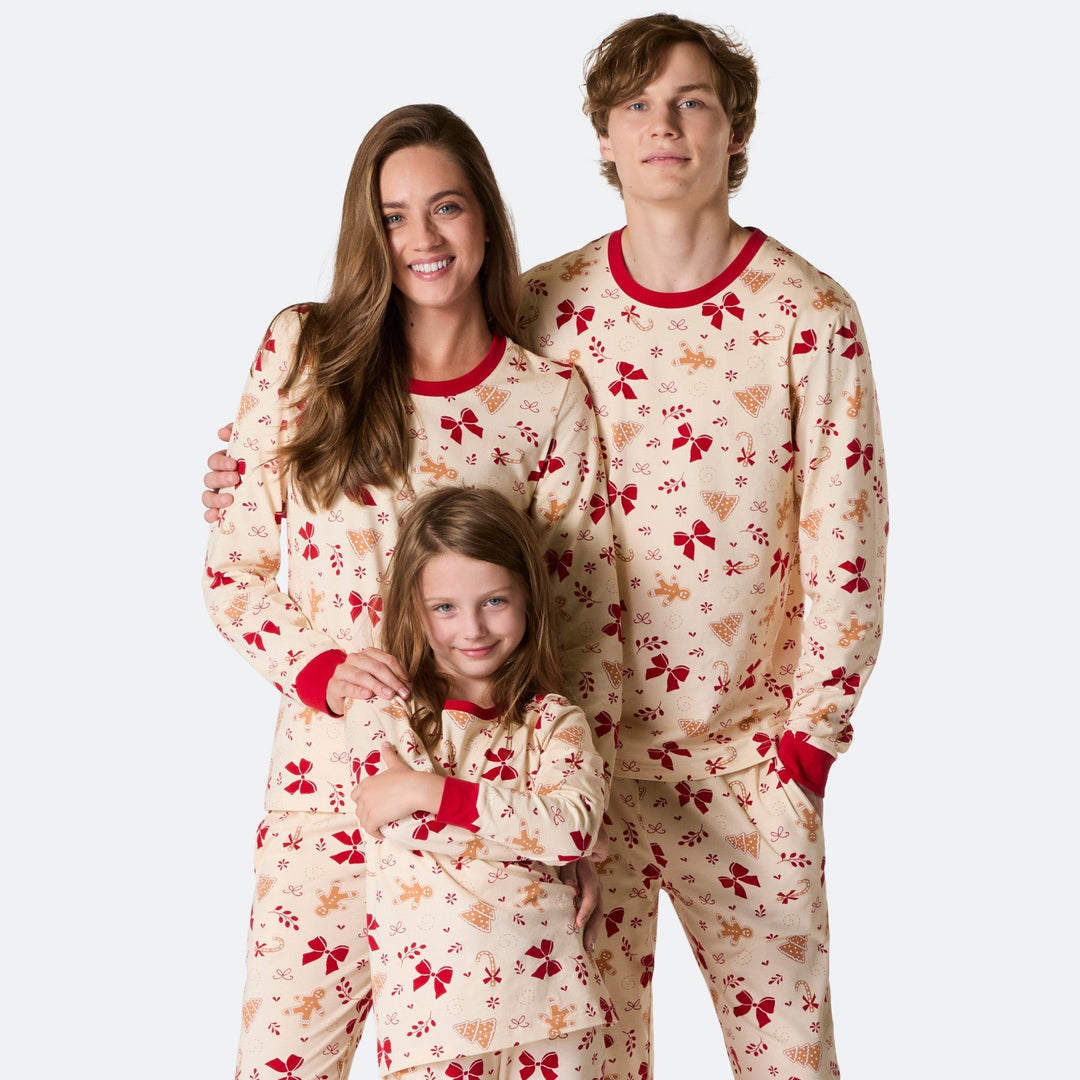 Piparkakku Joulupyjamat Perhe