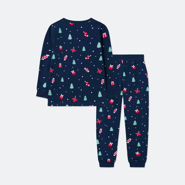 Lasten Sininen Joulukoriste Joulupyjama