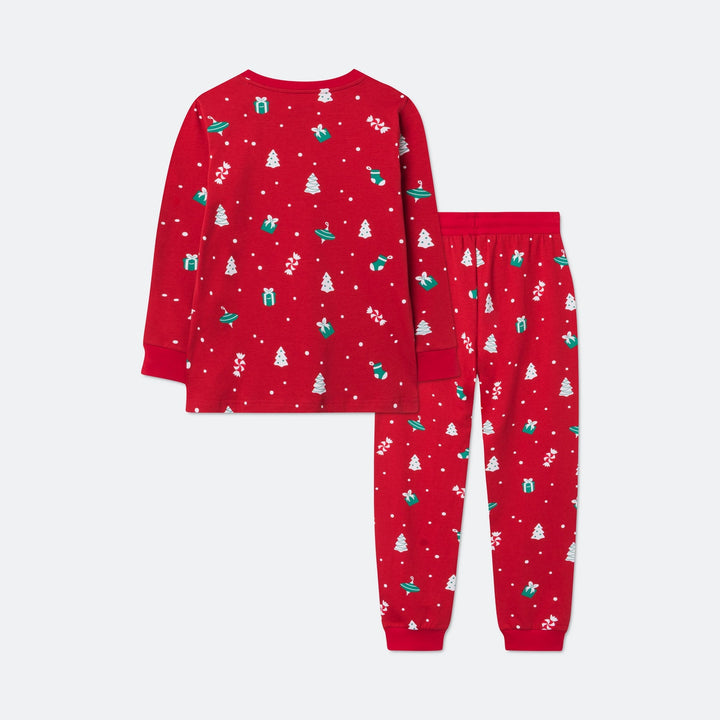 Lasten Punainen Joulukoriste Joulupyjama