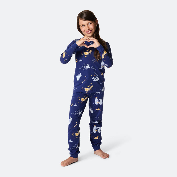 Lasten Muumipeikko Ja Pyrstötähti Joulupyjama