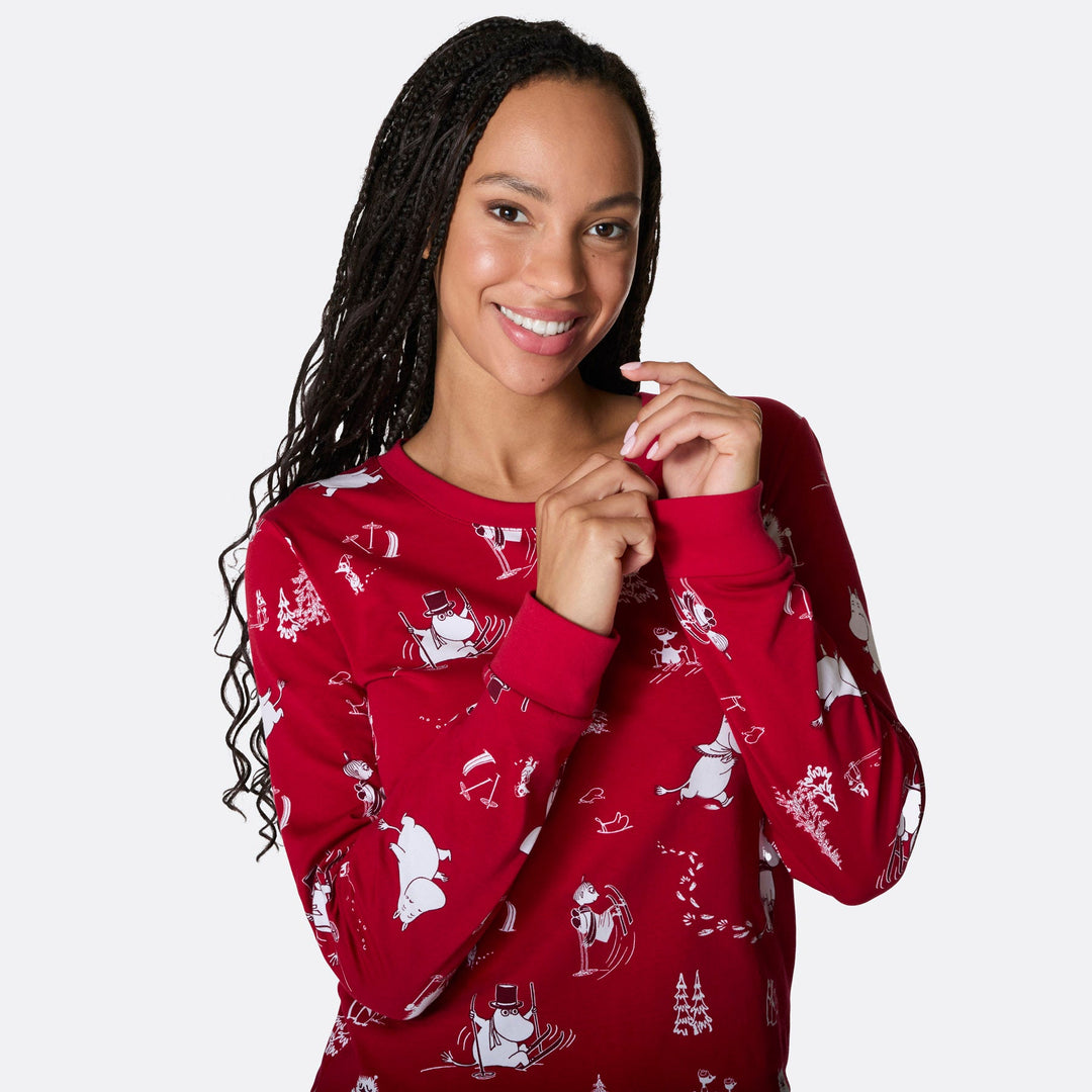 Naisten Muumi joulupyjama