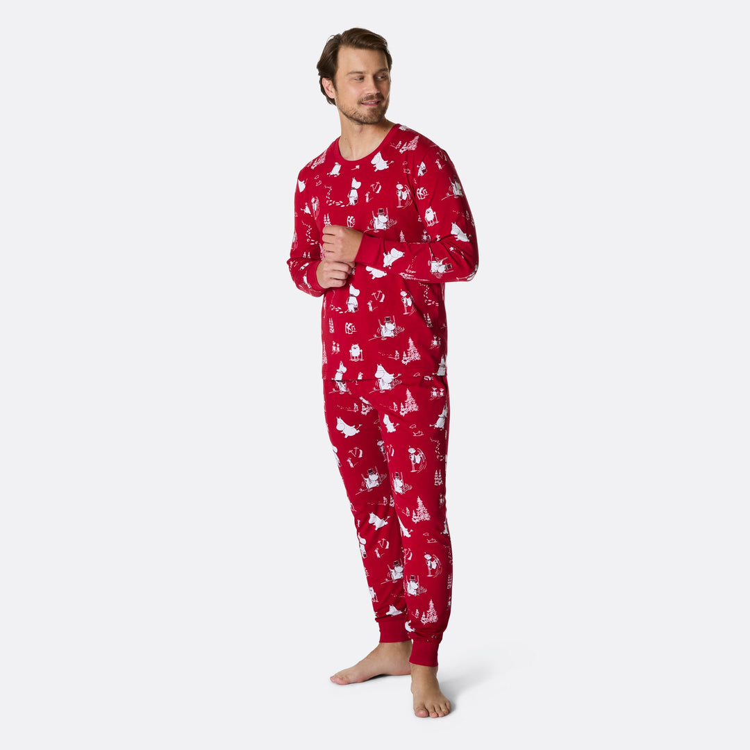 Miesten Muumi joulupyjama