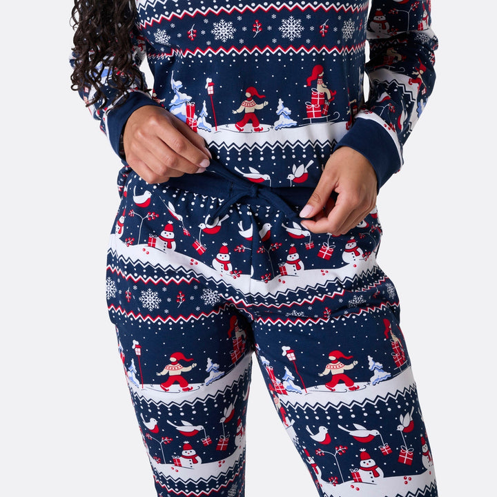 Joulumaisema Joulupyjamat Perhe
