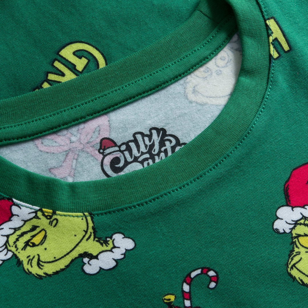 Lasten The Grinch Joulupyjama