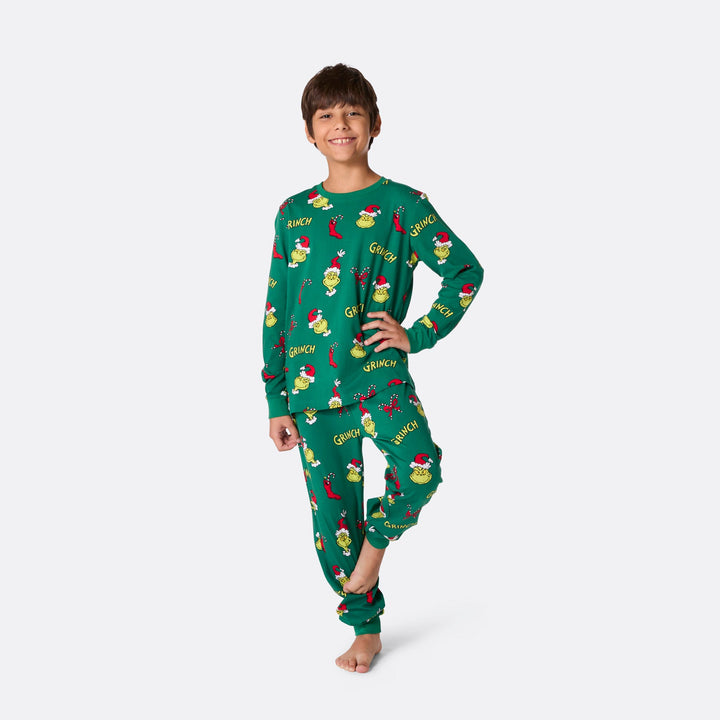 Lasten The Grinch Joulupyjama