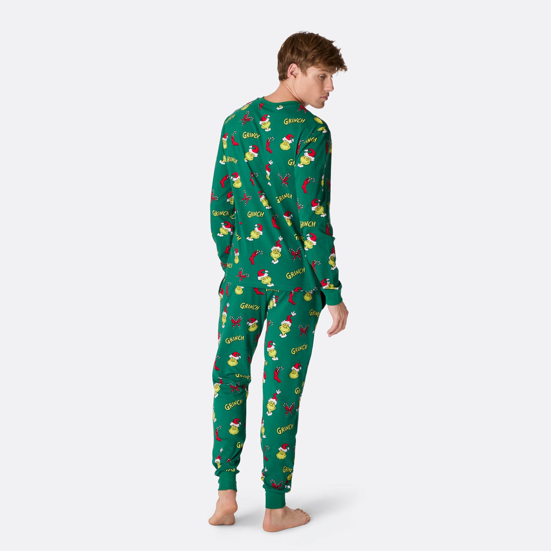 Miesten The Grinch Joulupyjama