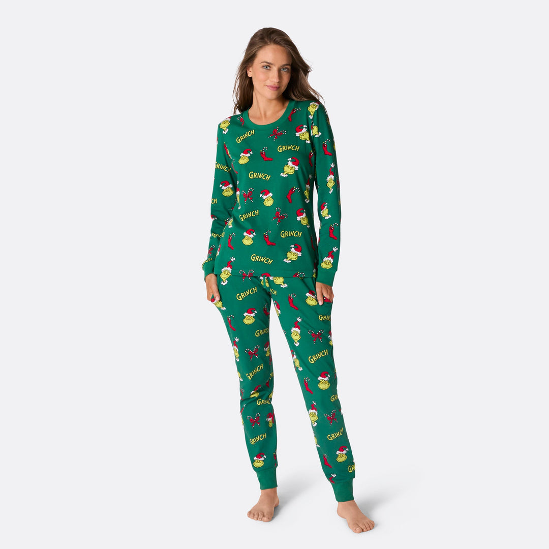 Naisten The Grinch Joulupyjama