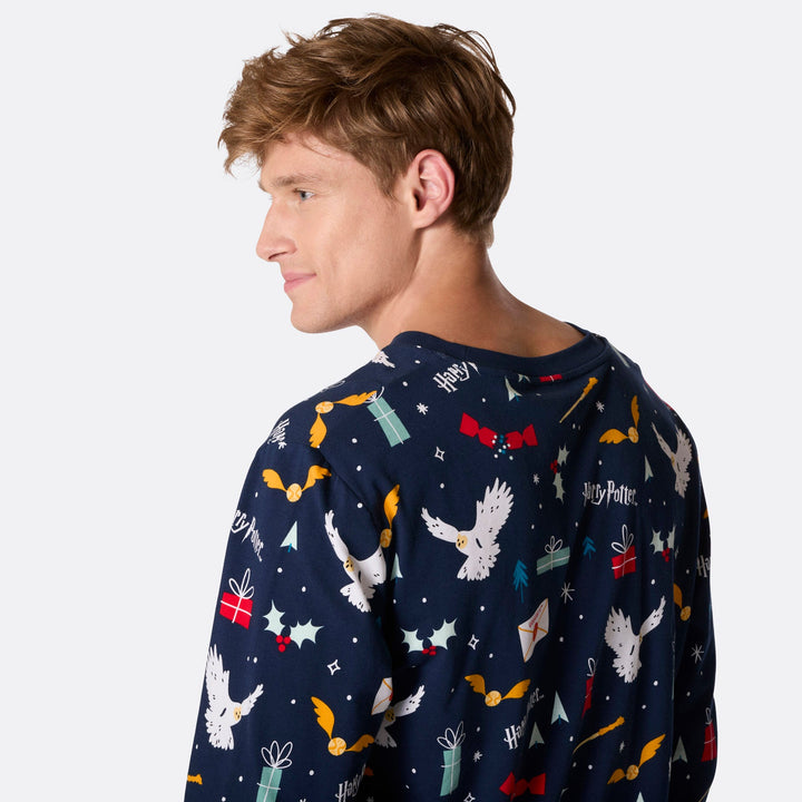 Miesten Sininen Harry Potter Pyjama