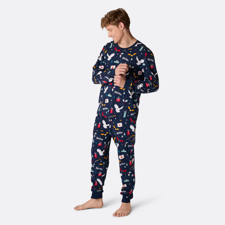 Miesten Sininen Harry Potter Pyjama