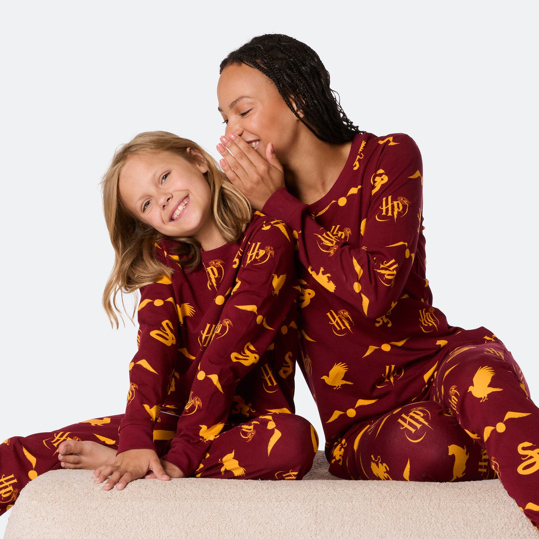 Naisten Punainen Harry Potter Pyjama