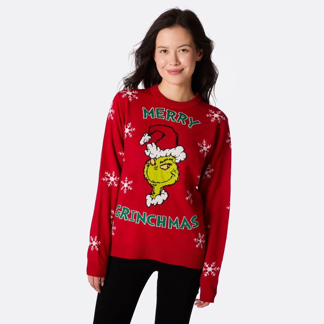 Naisten Merry Grinchmas Joulupaita