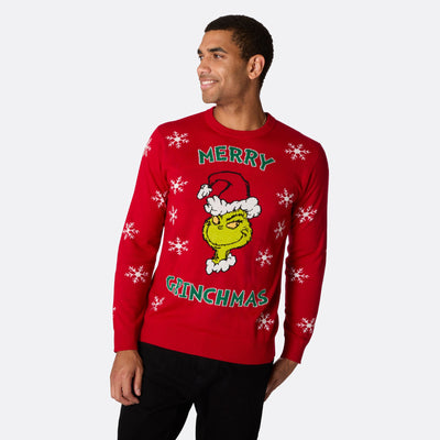 Miesten Merry Grinchmas Jouluneule