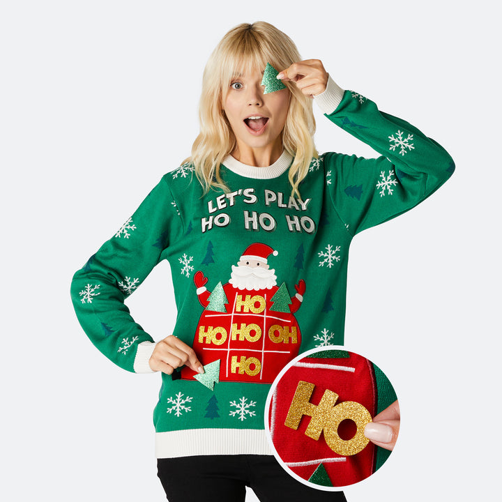 Naisten Ho Ho Ho Jouluneule