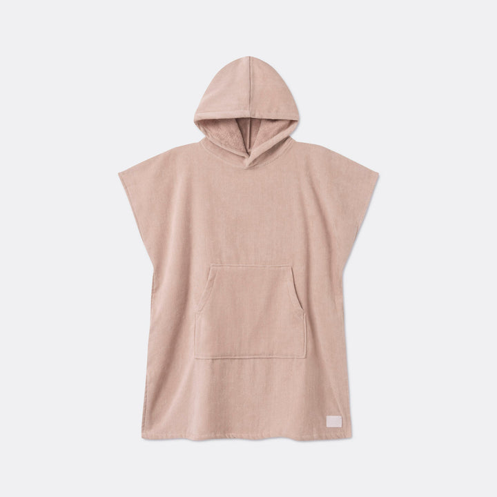 Lasten beige kylpyponcho