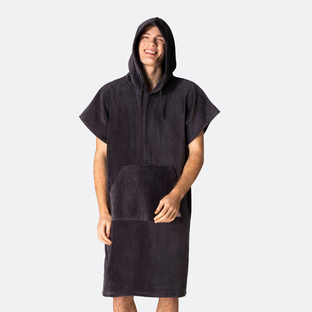 Hiilenharmaa Kylpyponcho