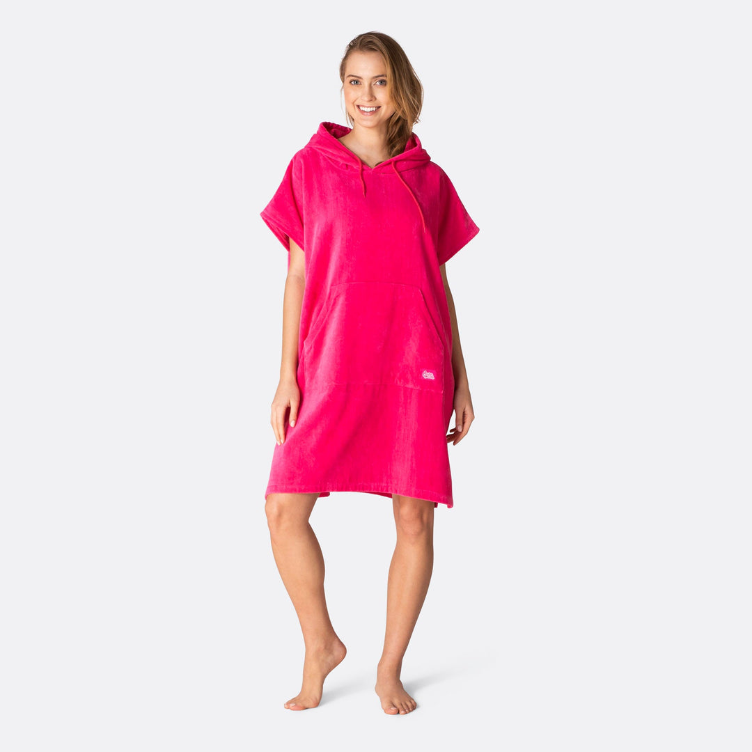 Hot Pink Surf Poncho