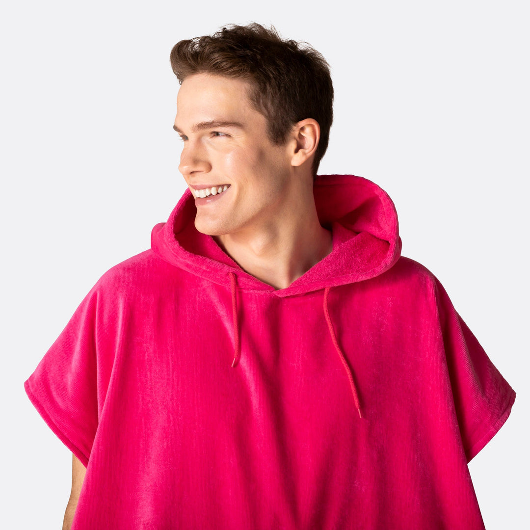 Hot Pink Surf Poncho