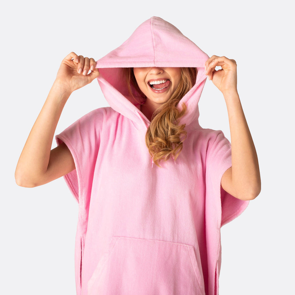Pinkki Purkka Kylpyponcho