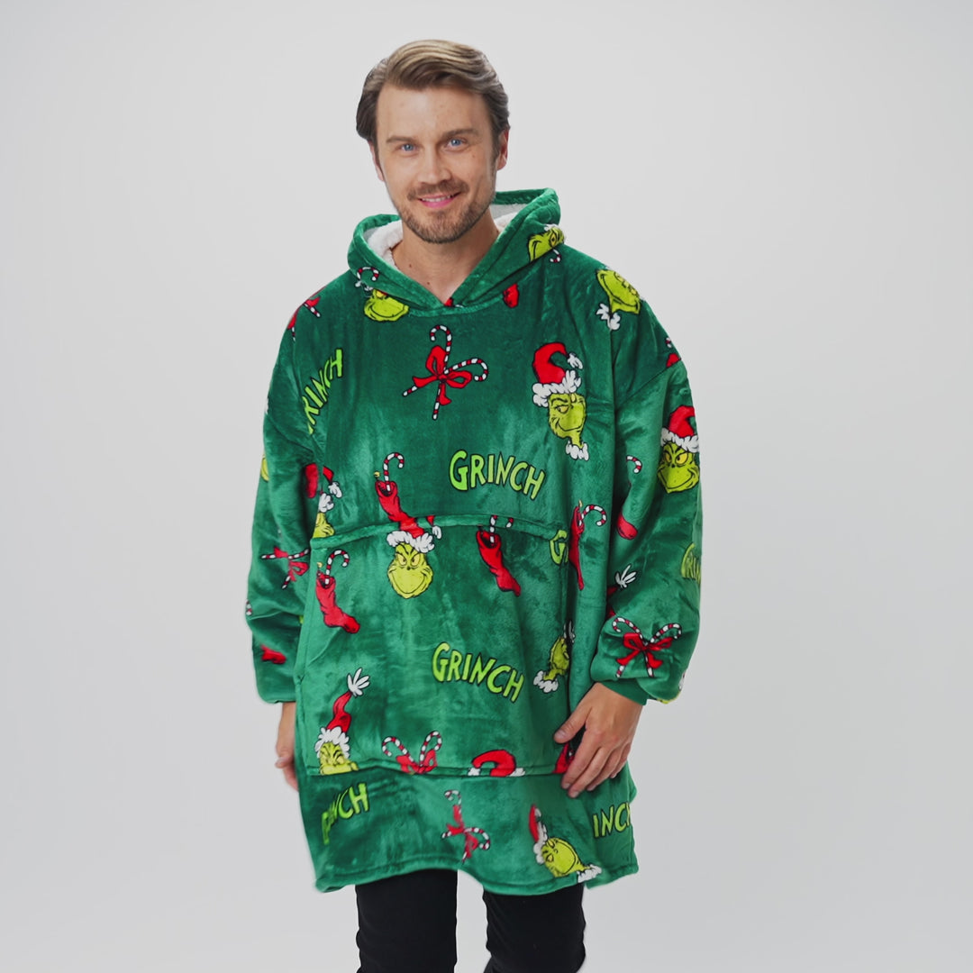 The Grinch vihreä HappyHoodie
