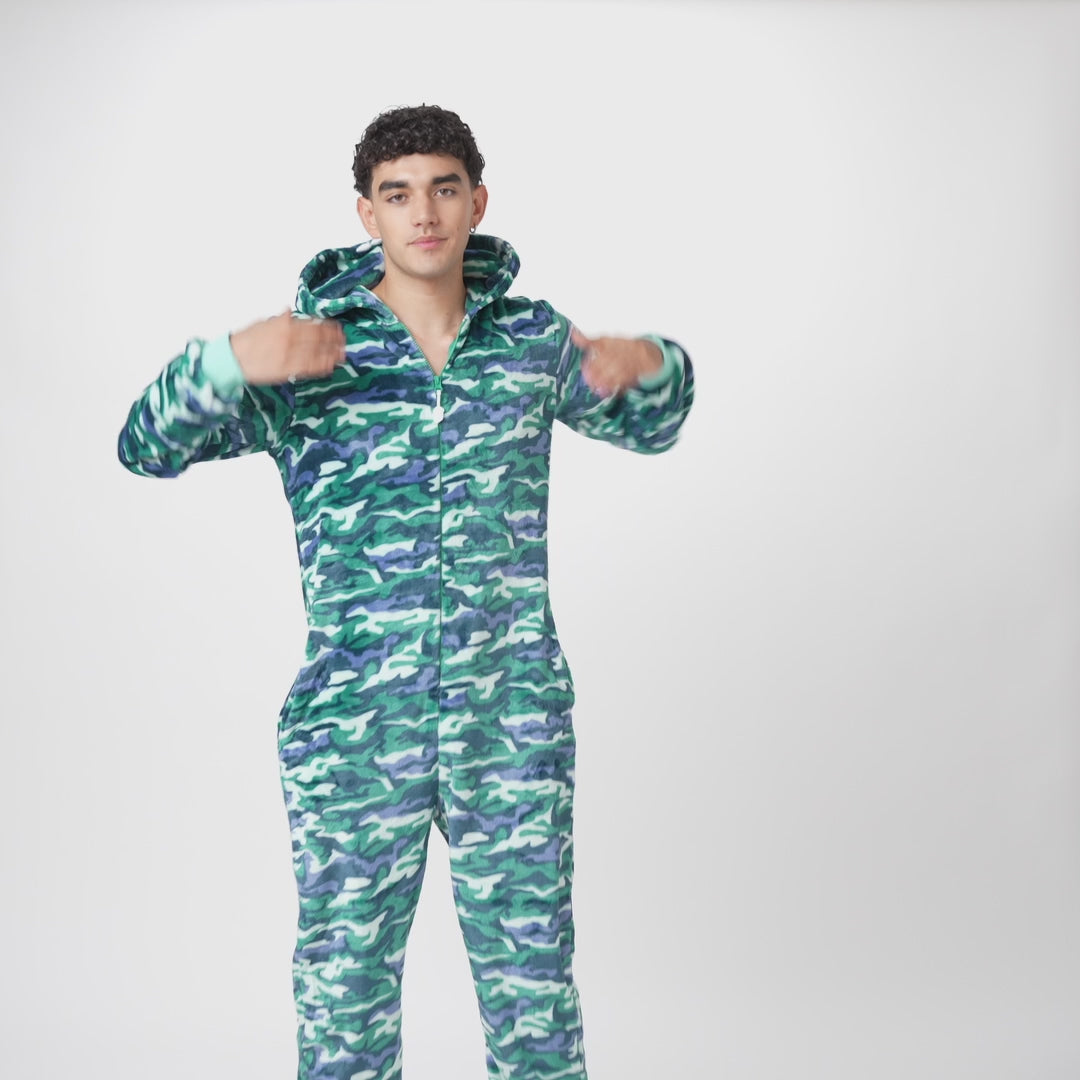 Miesten Dinosaurus Onesie