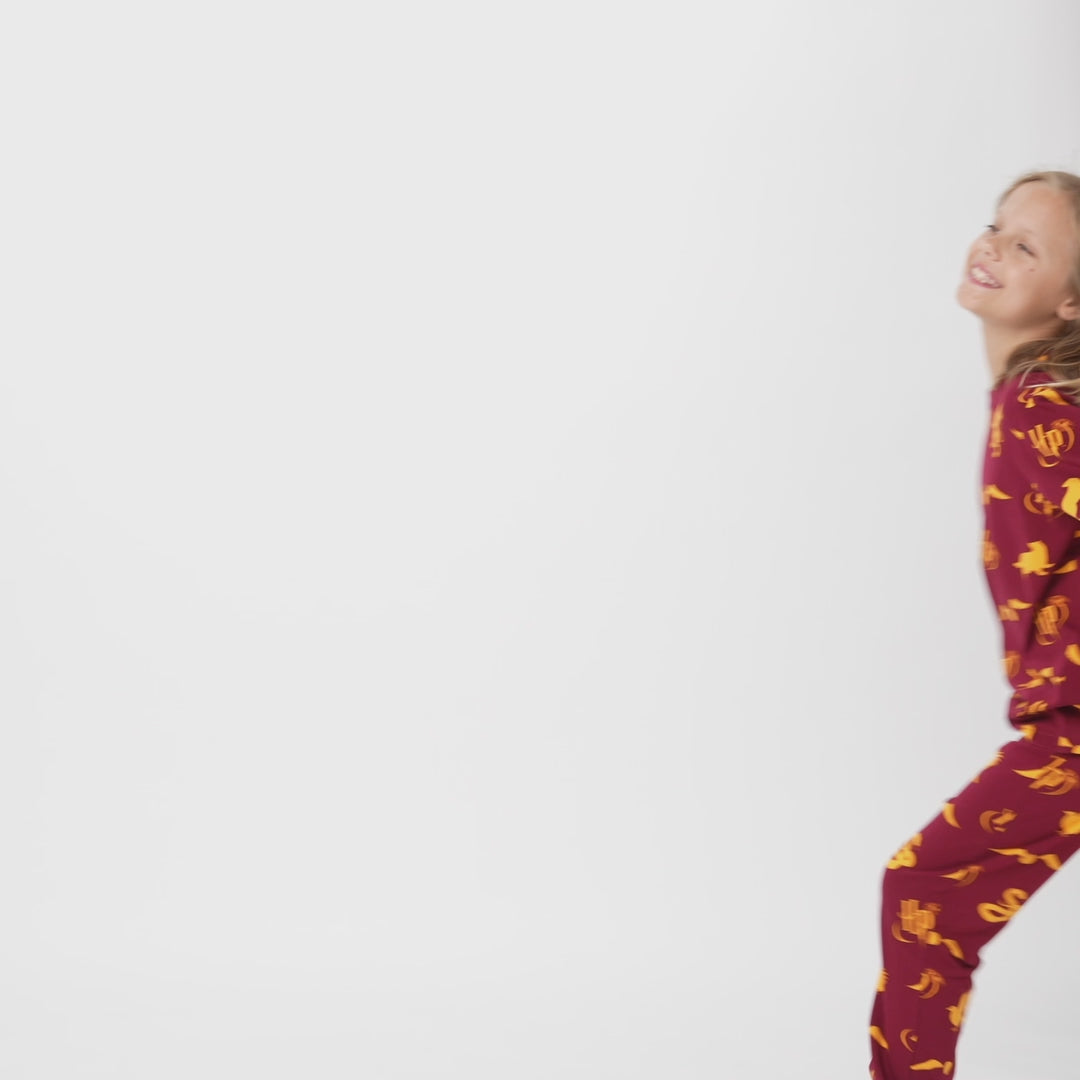 Lasten Punainen Harry Potter Pyjama