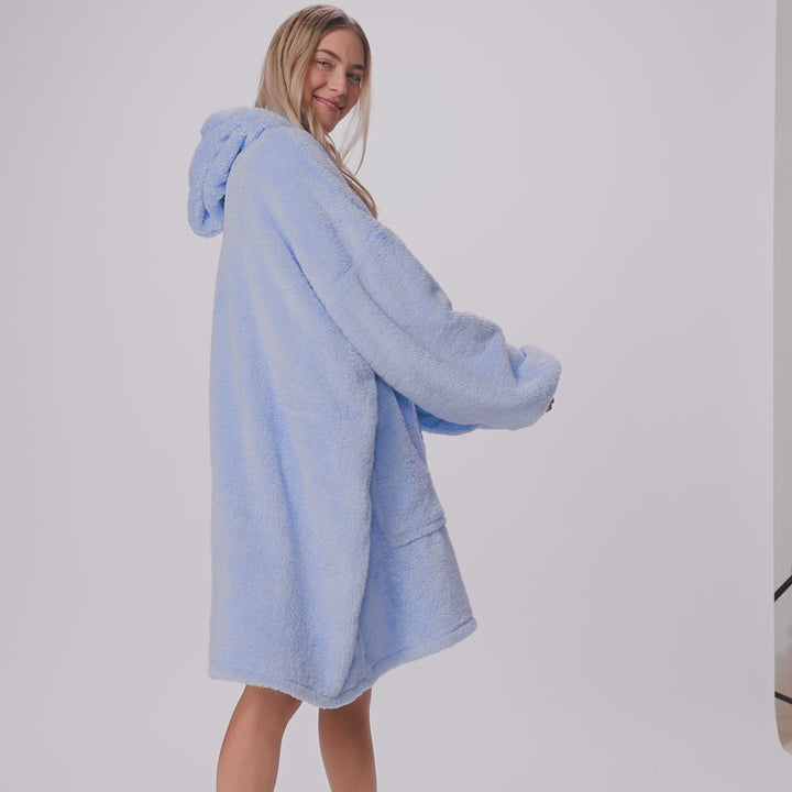 Sininen Teddy HappyHoodie