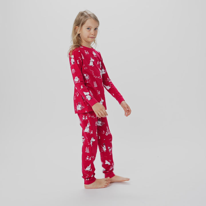 Lasten joulupyjama Muumi