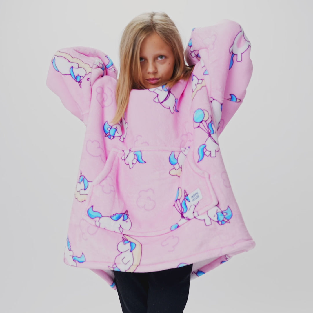 Lasten yksisarvinen HappyHoodie