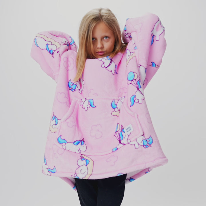 Lasten yksisarvinen HappyHoodie