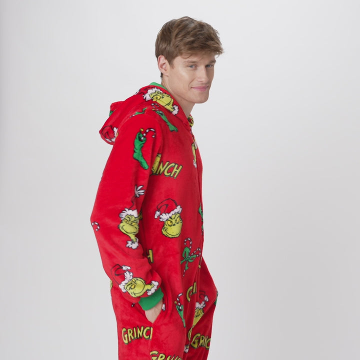 Miesten The Grinch Onesie