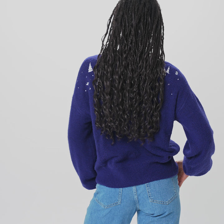Naisten Muumi Oversized jouluneule