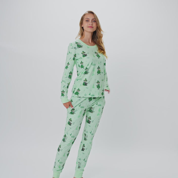 Naisten Nuuskamuikkunen pyjama