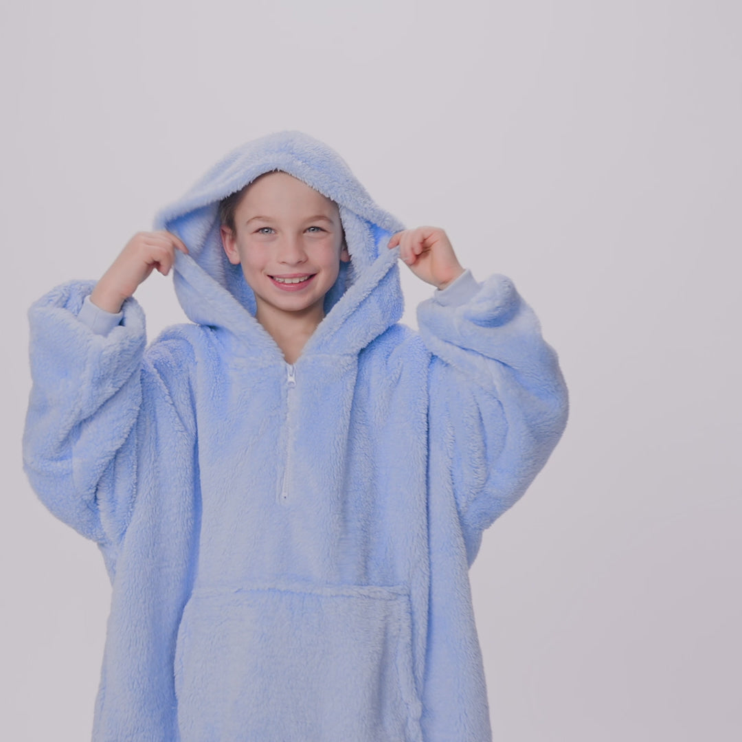 Lasten Sininen Teddy HappyHoodie