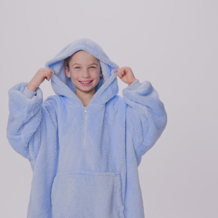 Lasten Sininen Teddy HappyHoodie