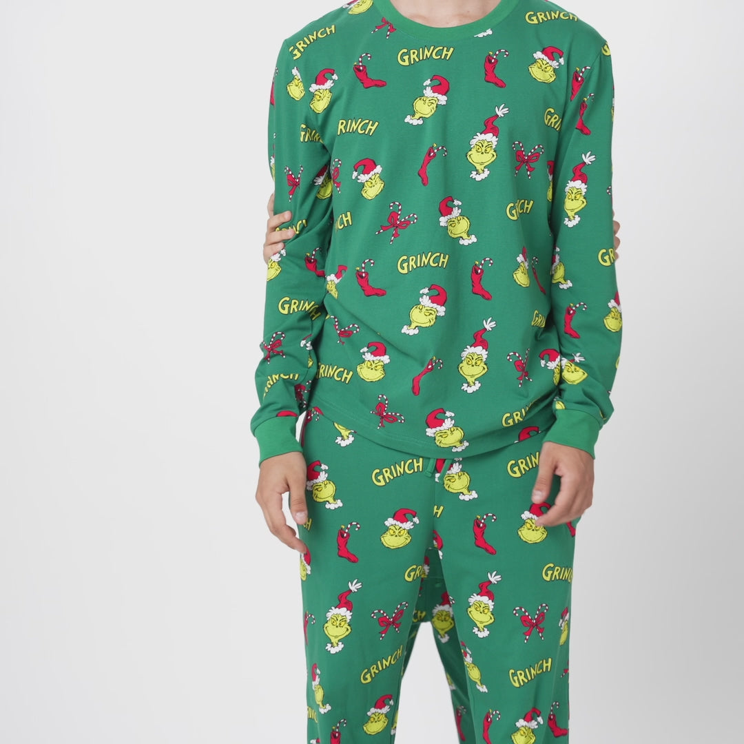 Lasten The Grinch Joulupyjama