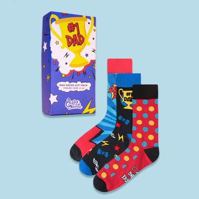 #1 Iskä-sukat lahjapakkaus (3-pack)