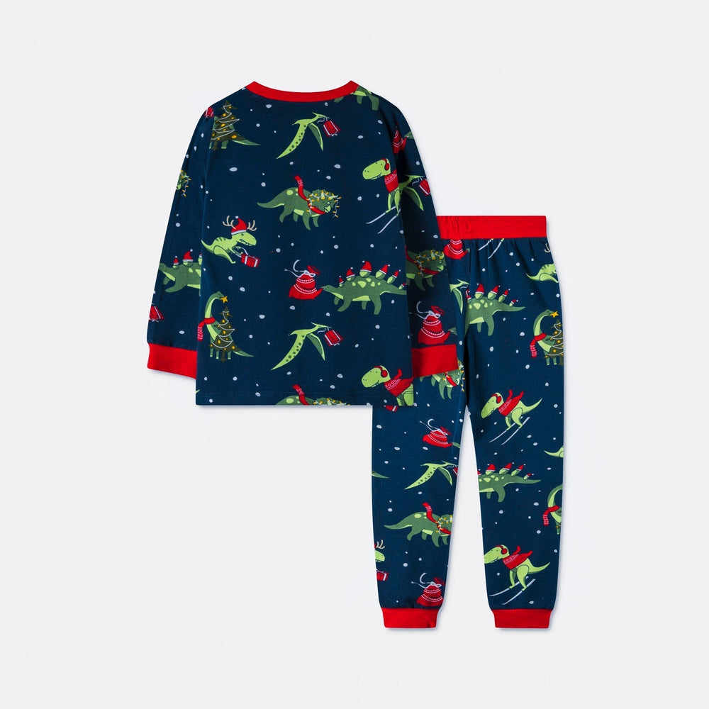 Lasten Dinosaurus Joulupyjama