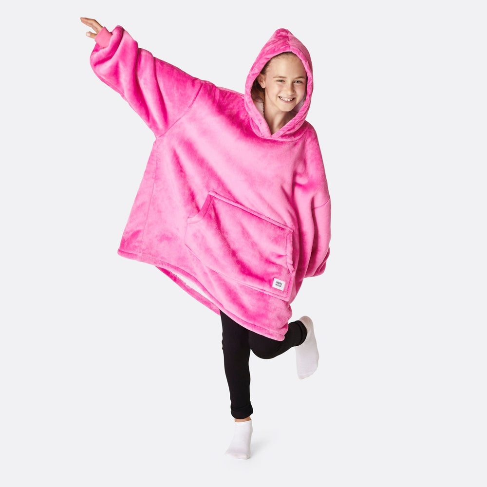 Lasten Hot Pink HappyHoodie