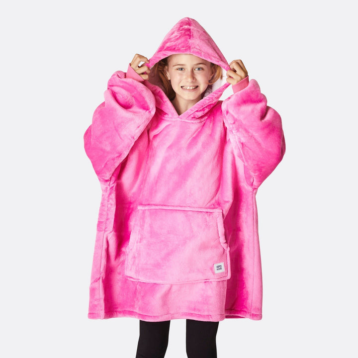 Lasten Hot Pink HappyHoodie