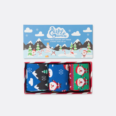 Lasten Joulusukat Lahjapakkaus (3-pack)
