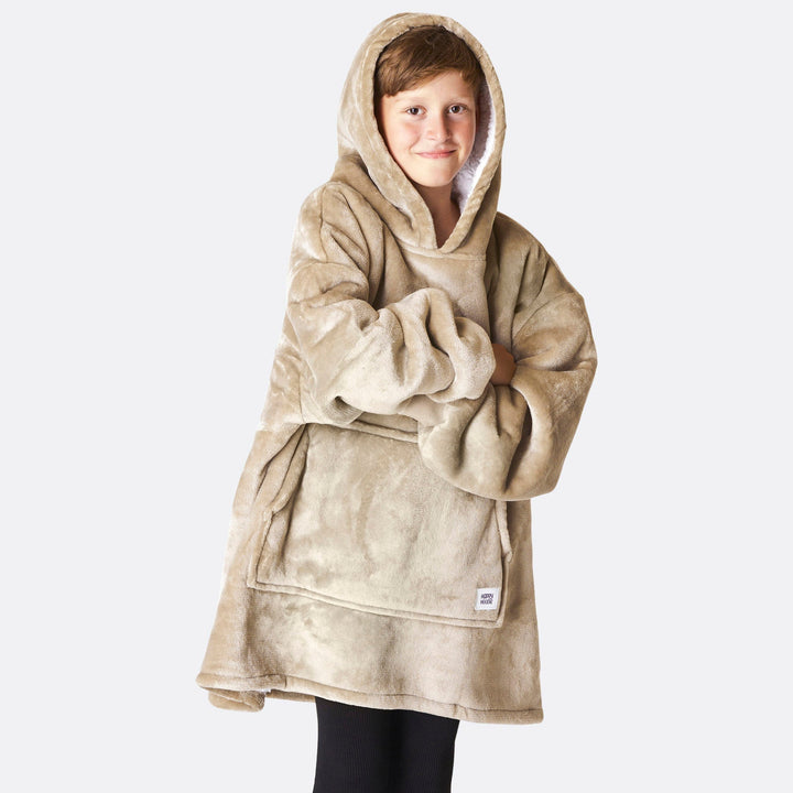 Lasten Khaki HappyHoodie