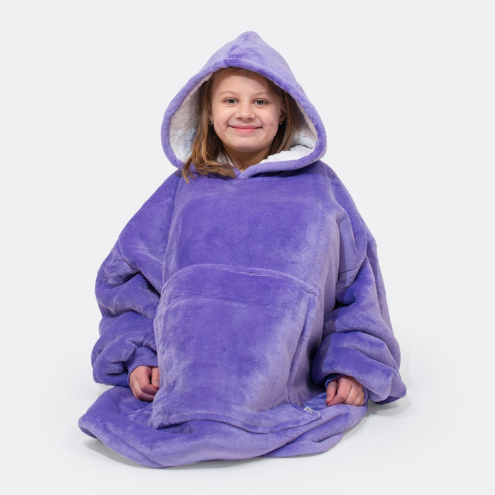 Lasten Lila HappyHoodie