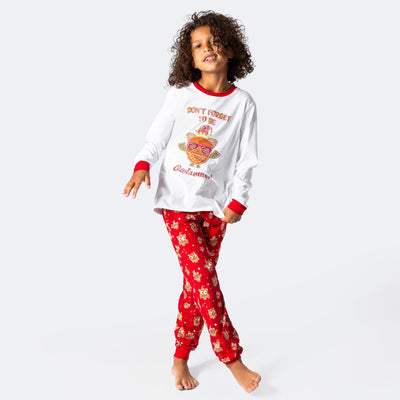 Lasten Piparkakkupöllö Joulupyjama