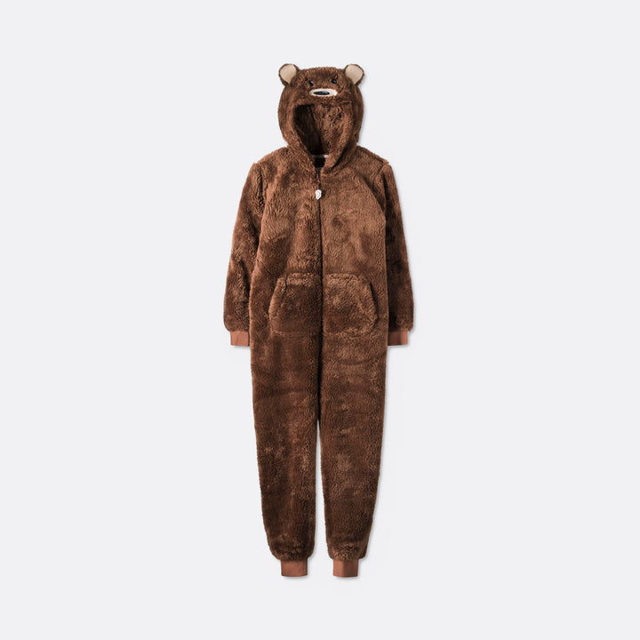 Lasten Ruskea Nallekarhu Onesie